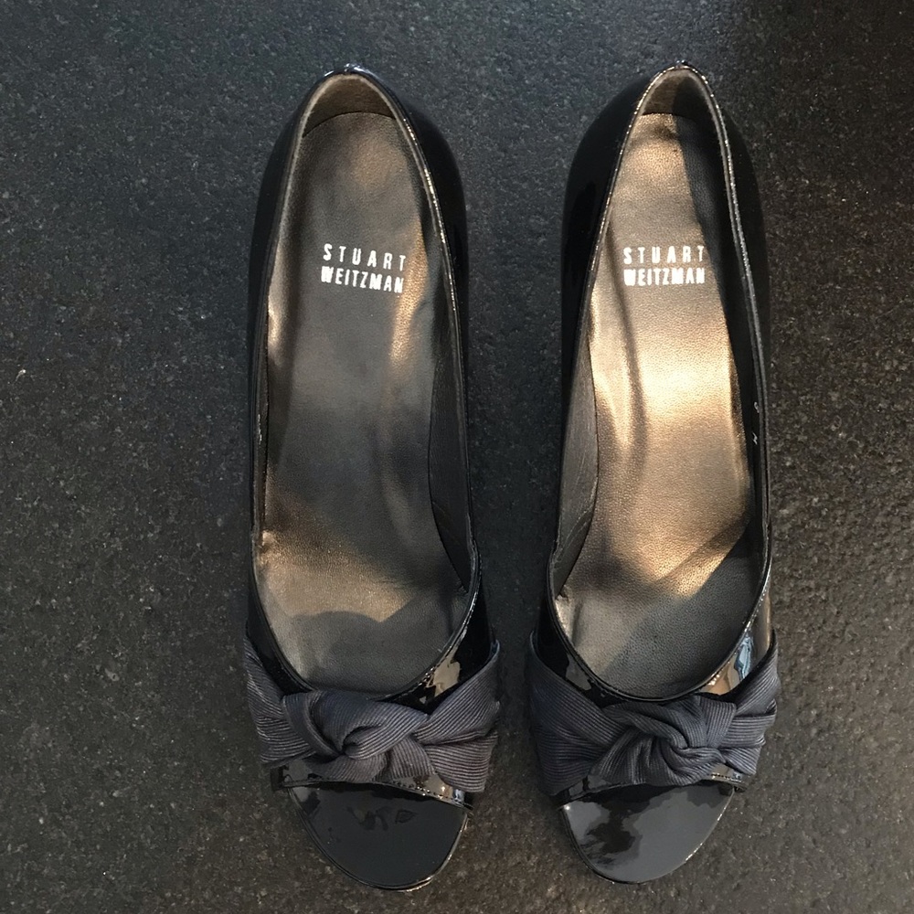 Stuart Weitzman Turalu Navy Pumps